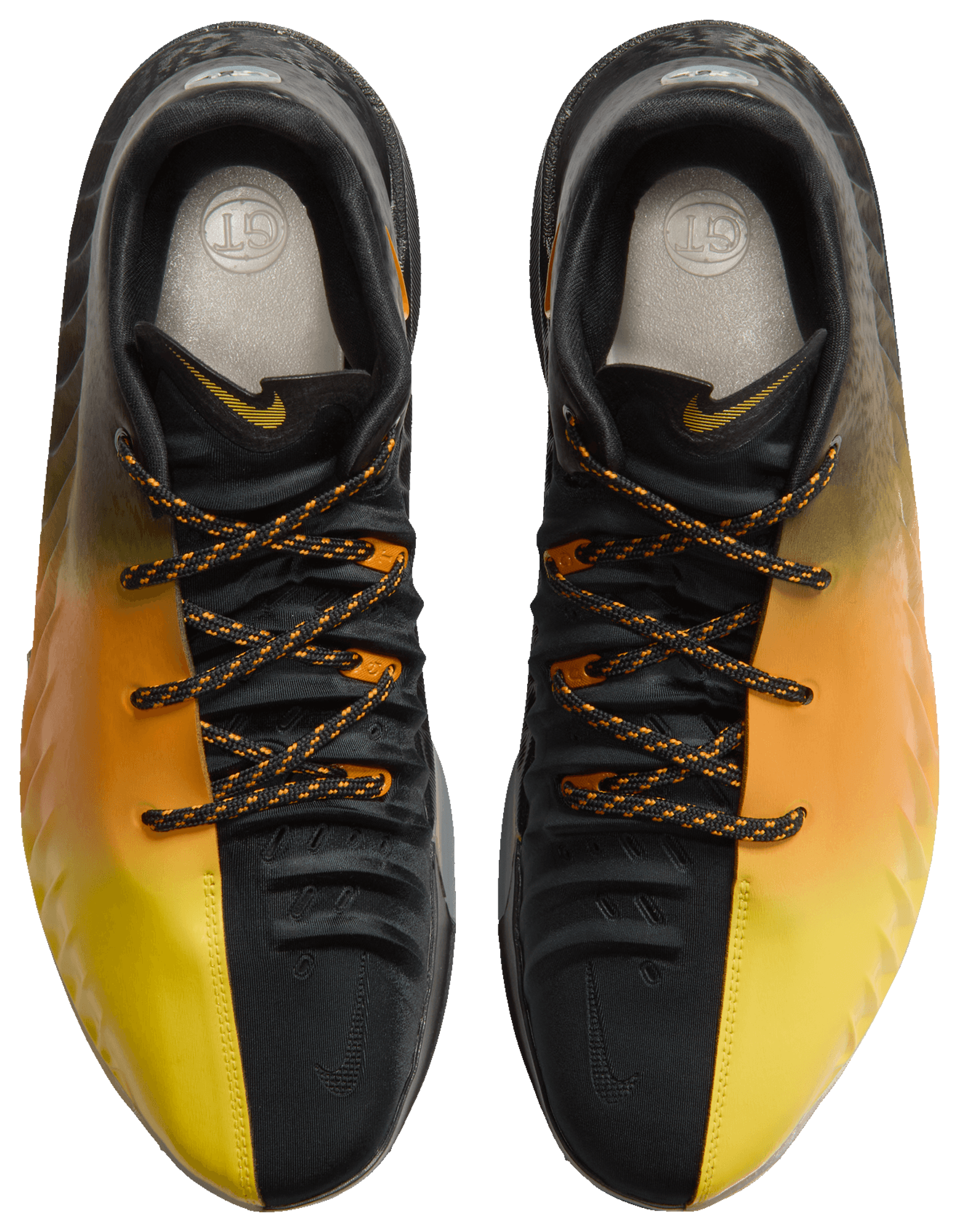 Nike G.T. Cut 4 - Black/Yellow/Orange - Image 4