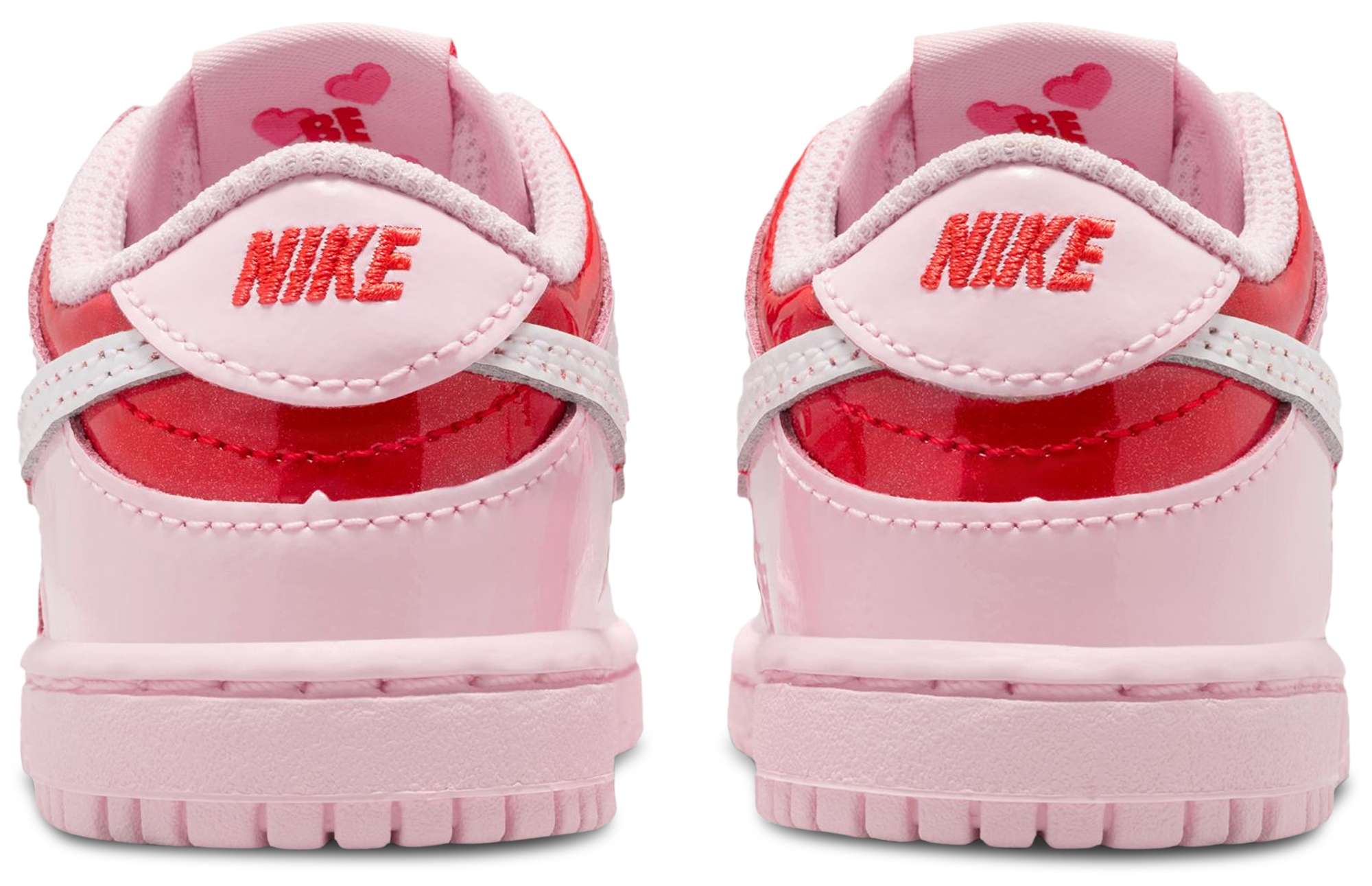 Nike Dunk Low Valentine's Day 童款 - Pink Foam/Summit White/Red - Image 3