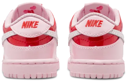Nike Dunk Low Valentine's Day 童款 - Pink Foam/Summit White/Red - Image 3
