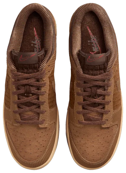 Nike Dunk Low Retro Premium - Light British Tan/Light Chocolate - Image 4