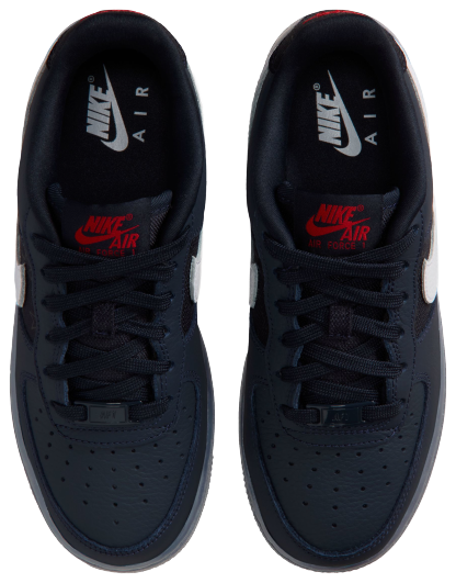 Nike Air Force 1 WC2 童款 - Dark Obsidian/White/Black - Image 4