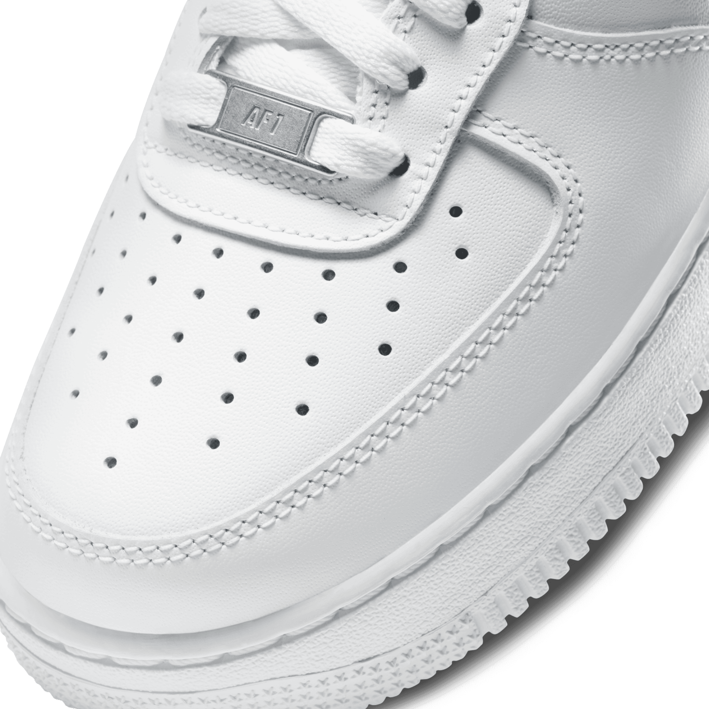 Nike Air Force 1 '07 LE Low - White/White - Image 7