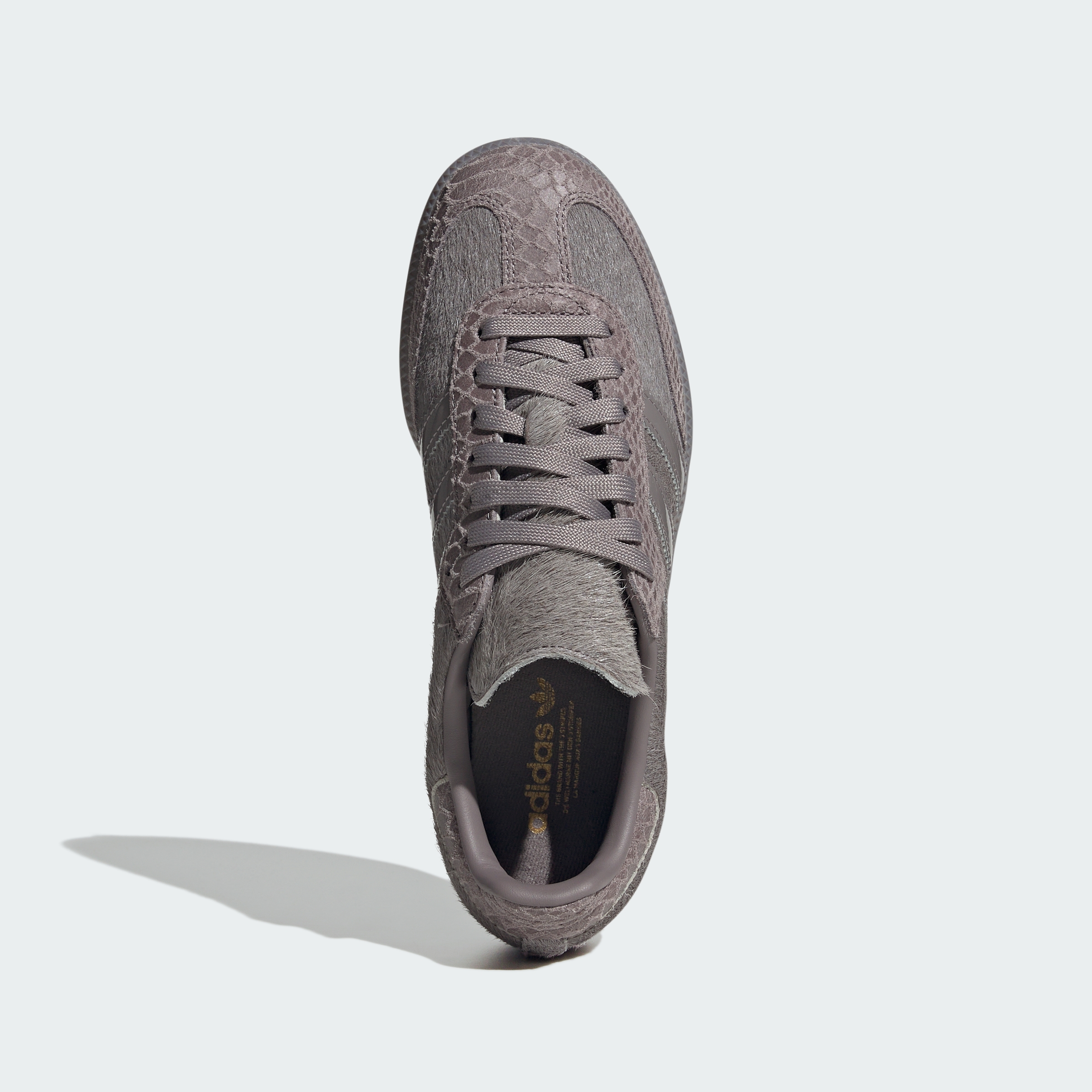 adidas SAMBA OG SHOES - Taupe Oxide / Taupe Oxide / Gold Metallic - View 4