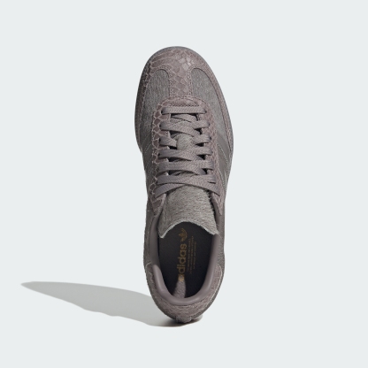 adidas SAMBA OG SHOES - Taupe Oxide / Taupe Oxide / Gold Metallic - View 4