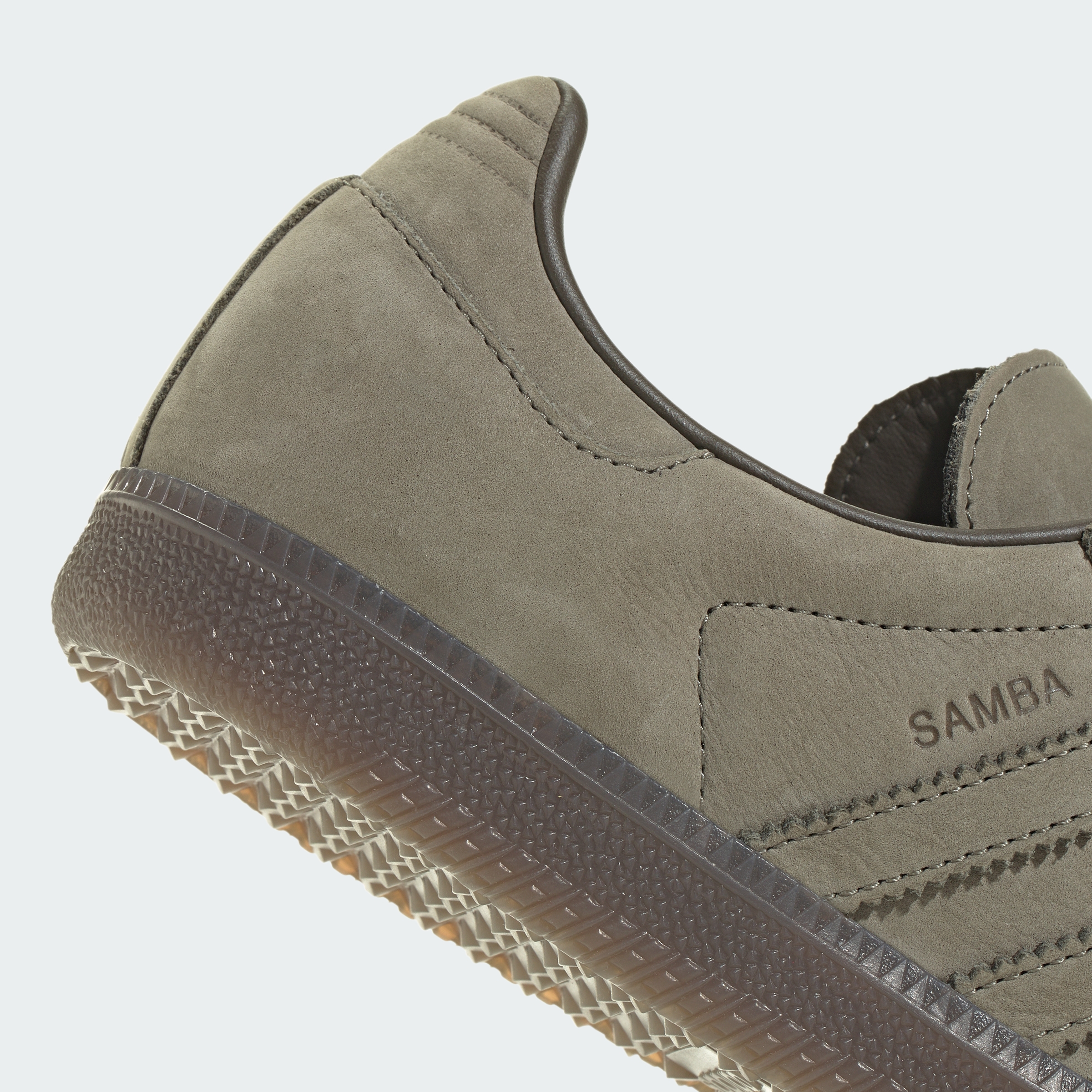 adidas SAMBA OG SHOES - Clay / Shadow Olive / Gum - View 11