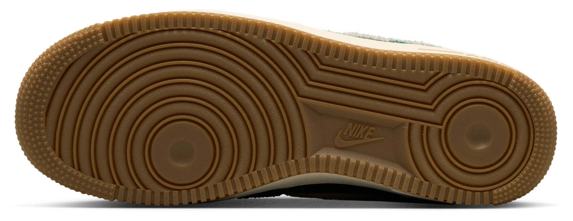 Nike Air Force 1 '07 LE Low - Malachite/Coconut Milk/Univ Gold - Image 5