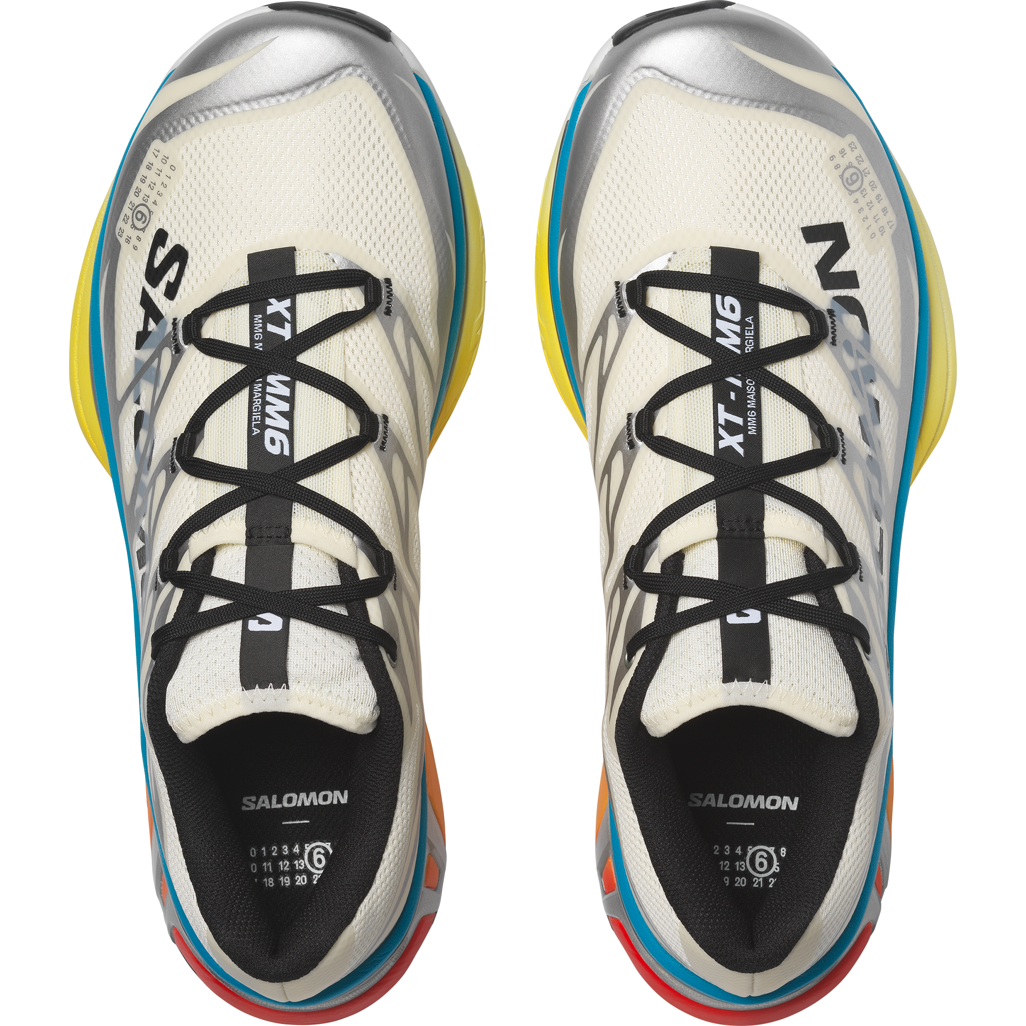 Salomon XT-MM6 MAISON MARGIELA - Vanilla Ice / Ftw Silver / Lemon - View 2
