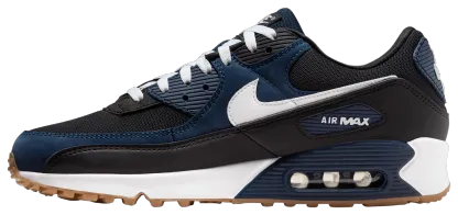 Nike Air Max 90 - Midnight Navy/White/Gum Medium Brown - Image 2