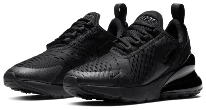 Nike Air Max 270 童款 - Black/Black/Black - Image 3