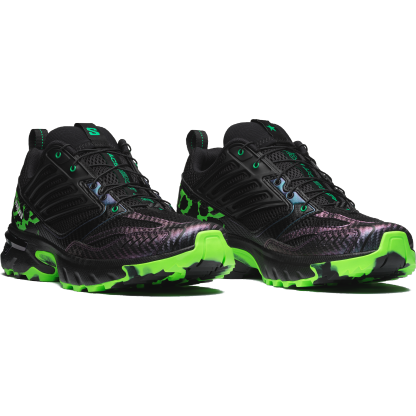 Salomon ACS NEXXT THE GREEN STAR BY FEID - Black / Bright Green / Green Gecko - View 6