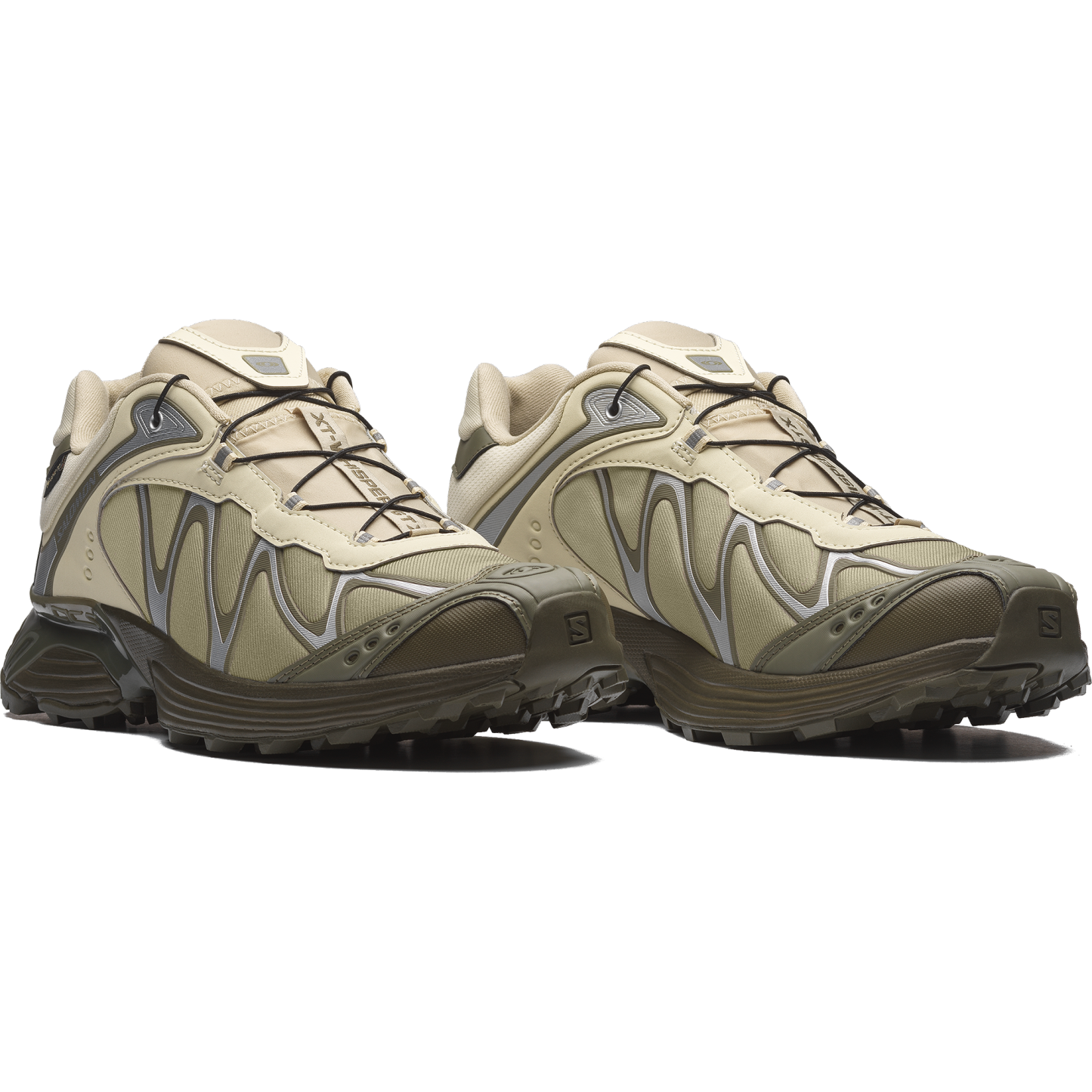 Salomon XT-WHISPER GORE-TEX - Aspargus Green / Deep Lichen Green / Grape Leaf - View 3
