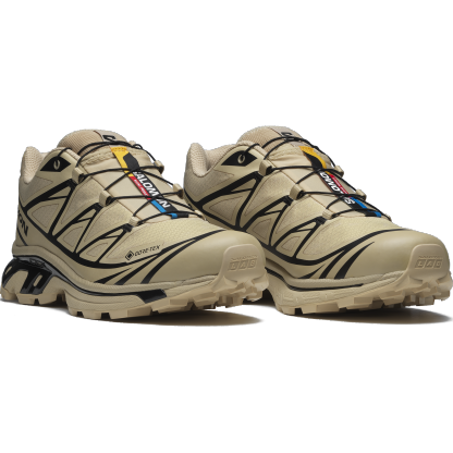 Salomon XT-6 GORE-TEX - Safari / Safari / Black - View 5