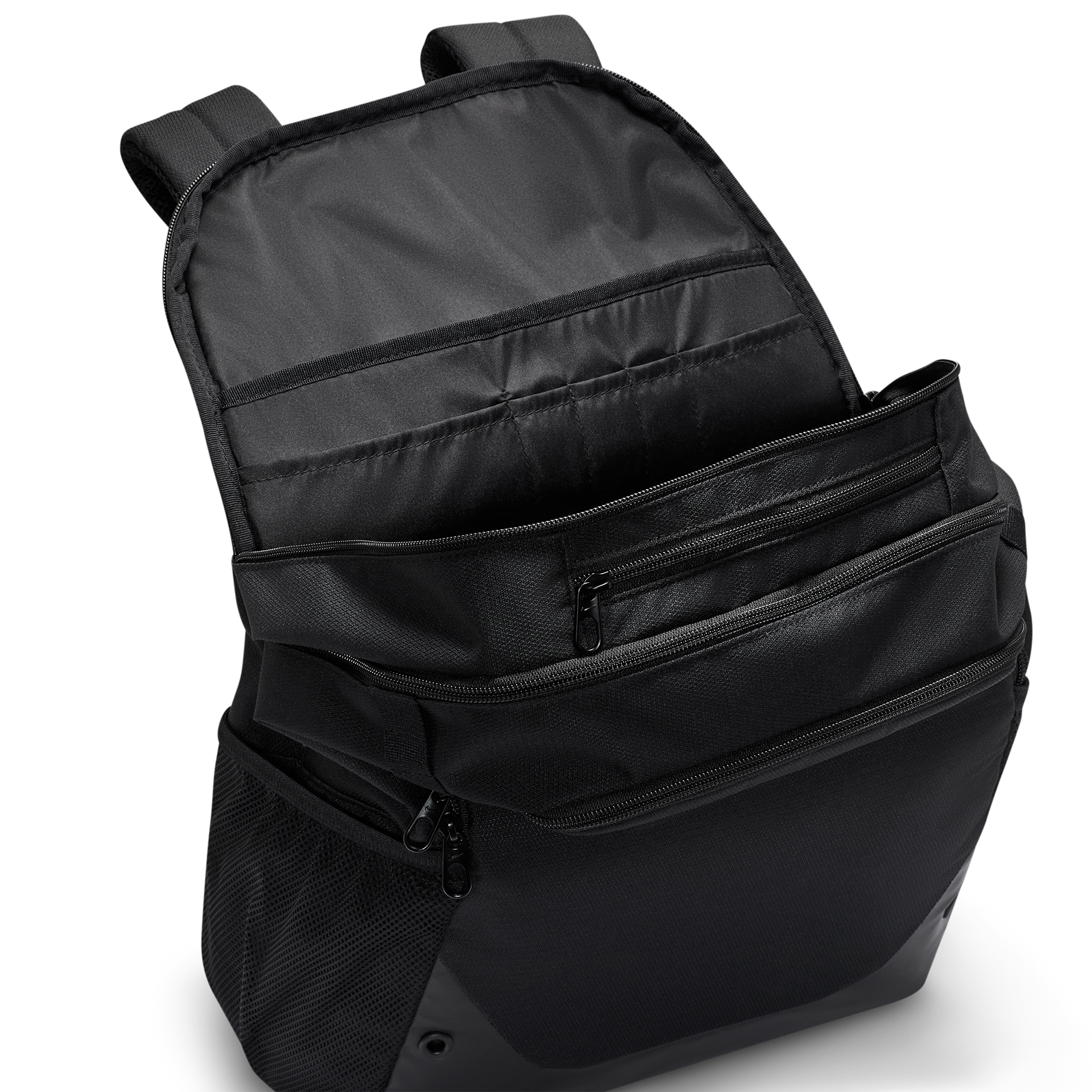 Nike Brasilia XL Backpack X - Black/Black/White - Image 3