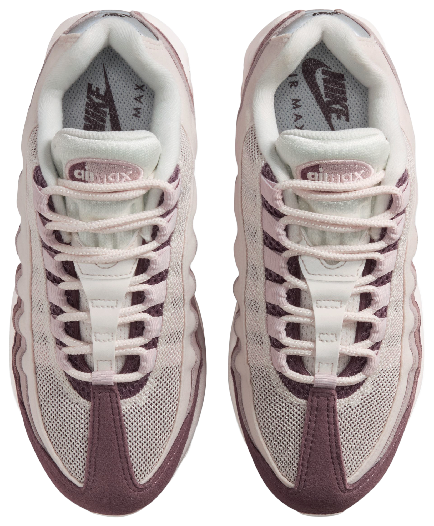 Nike Air Max 95 童款 - White/Pink/Brown - Image 4