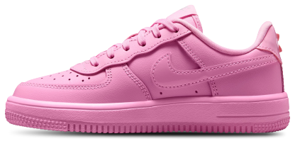 Nike Air Force 1 Low 童款 - Silver/Pink - Image 2