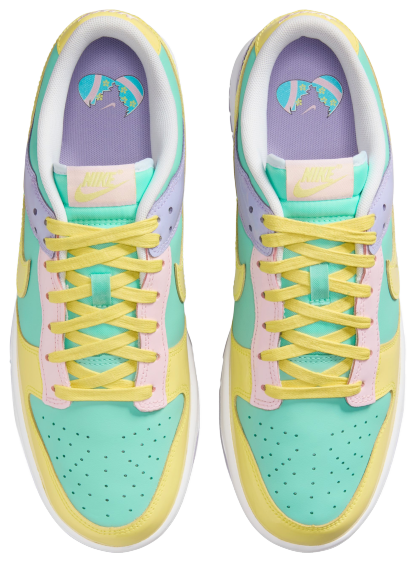 Nike Dunk Low Retro - Emerald Rise/Yellow Pulse/Hydrangeas - Image 4