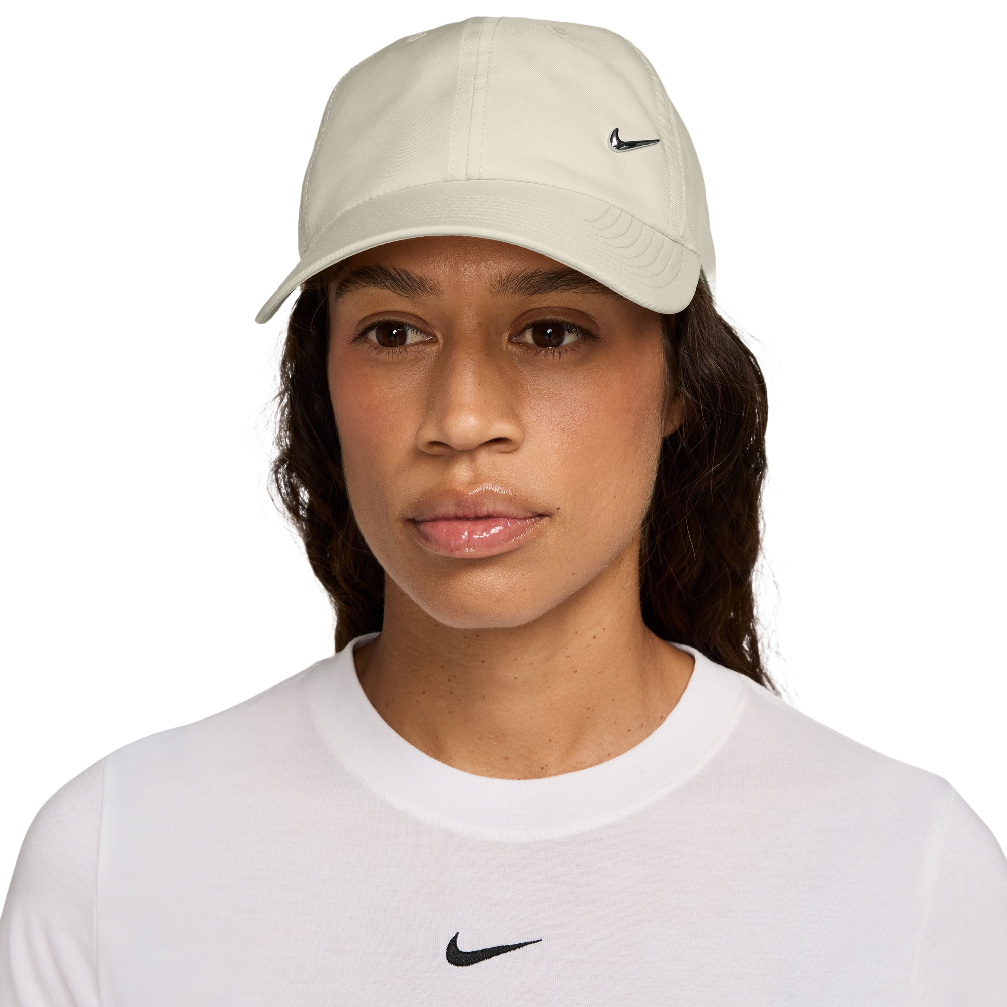 Nike Dri-FIT Club Cap - Light Bone/Silver - Image 1