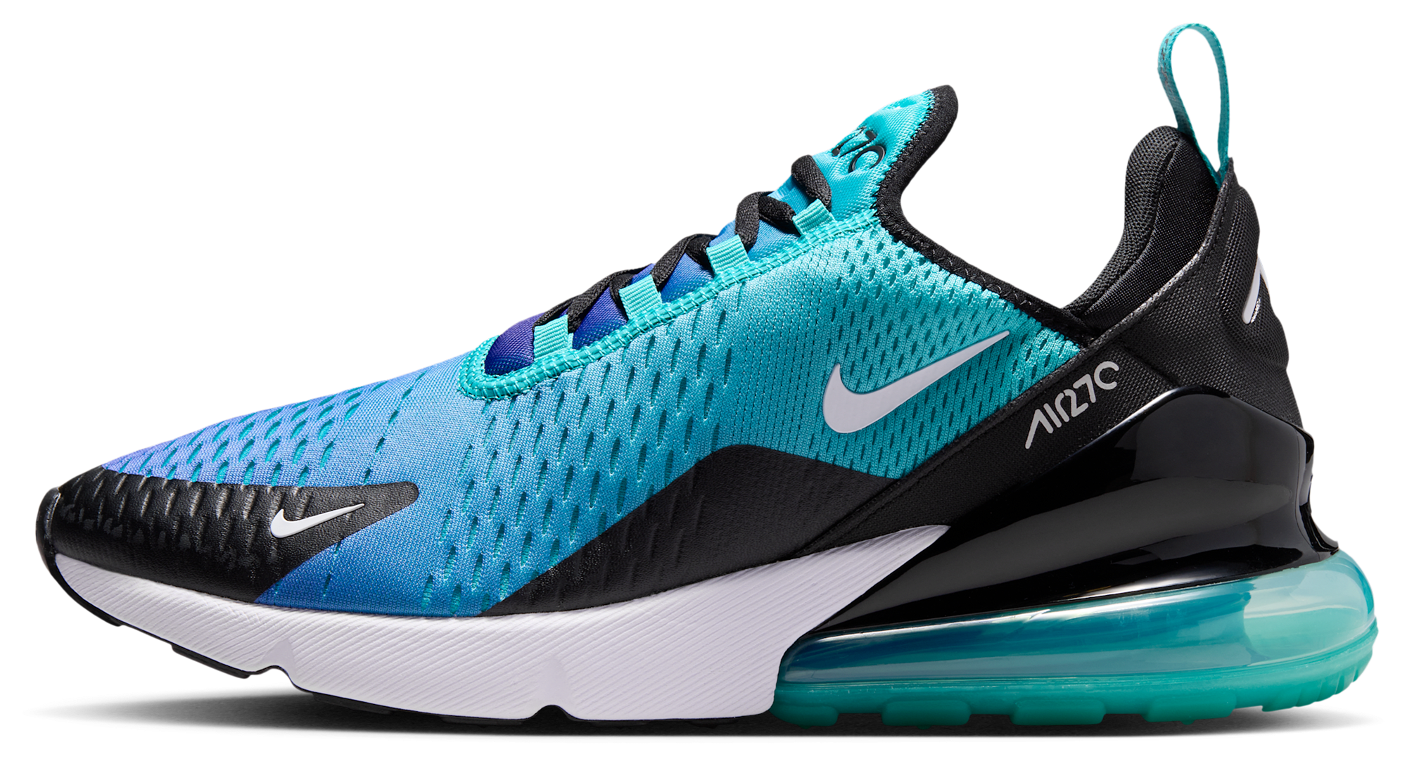 Nike Air Max 270 - White/Dusty Cactus/Hyper Royal - Image 2