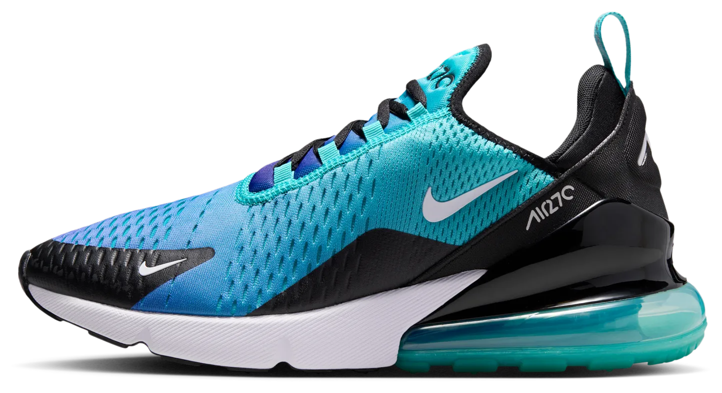 Nike Air Max 270 - White/Dusty Cactus/Hyper Royal - Image 2