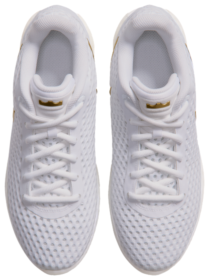 Nike Lebron Witness X - White/White/Metallic Gold - Image 4