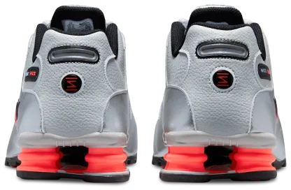 Nike Shox NZ - Silver/Gray/Red - Image 3