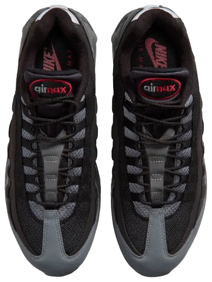Nike Air Max 95 Big Bubble - Tough Red/Smoke Grey/Black - Image 4