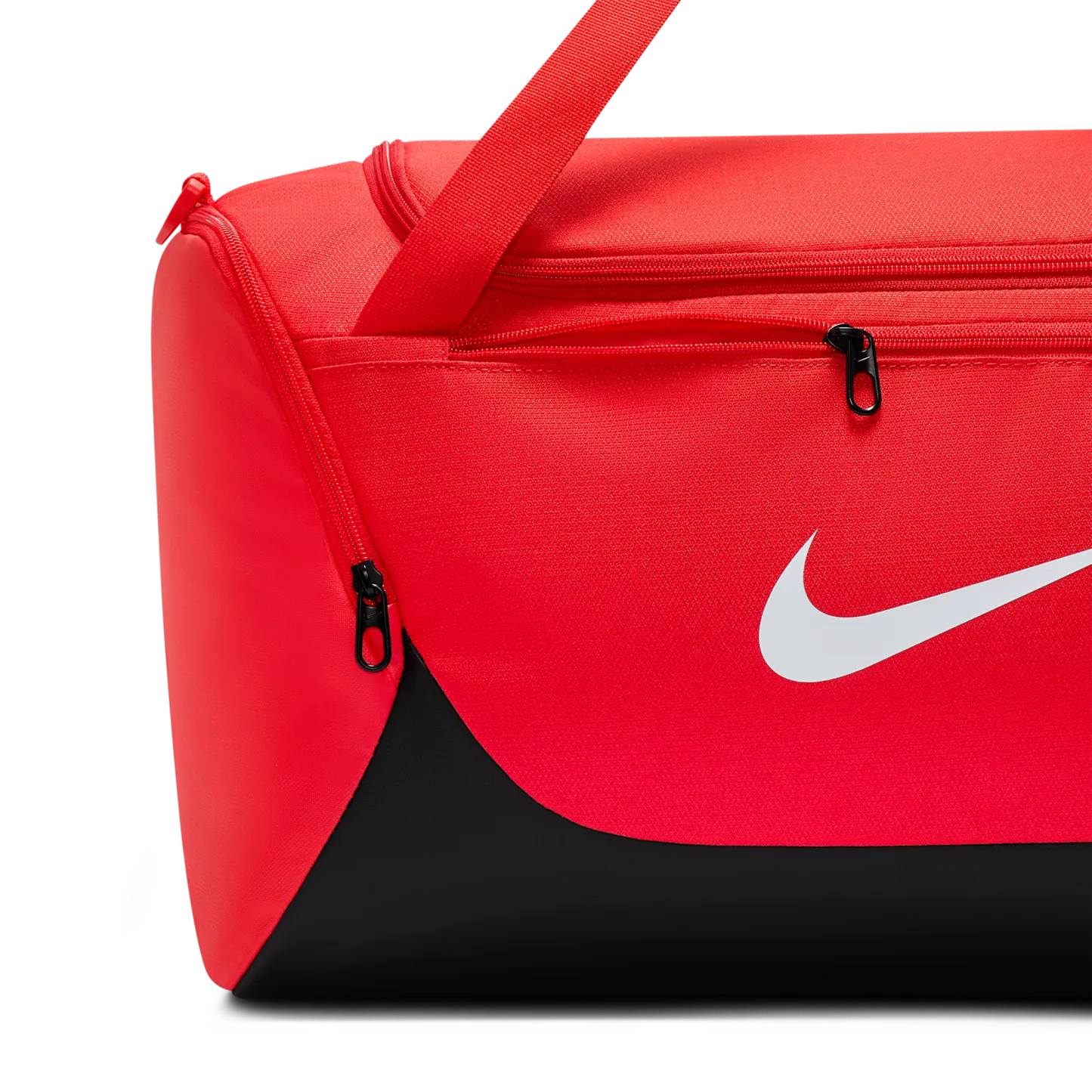 Nike Brasilia Small Duffel - University Red/Black/White - Image 6