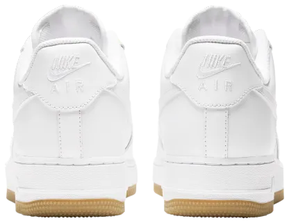 Nike Air Force 1 '07 - White/White/Brown - Image 4