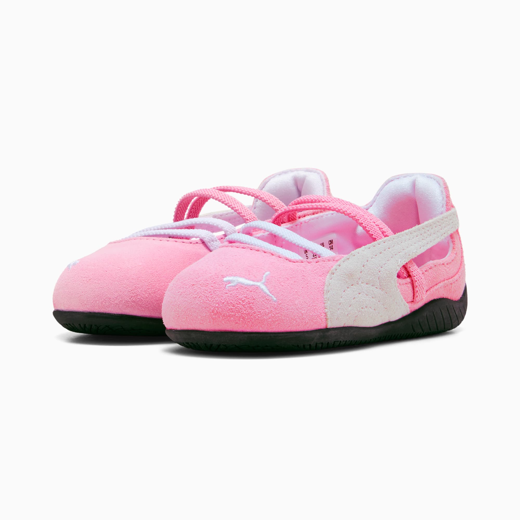 Speedcat Ballet Toddlers' Sneakers - Pink Shimmer-PUMA White - 2