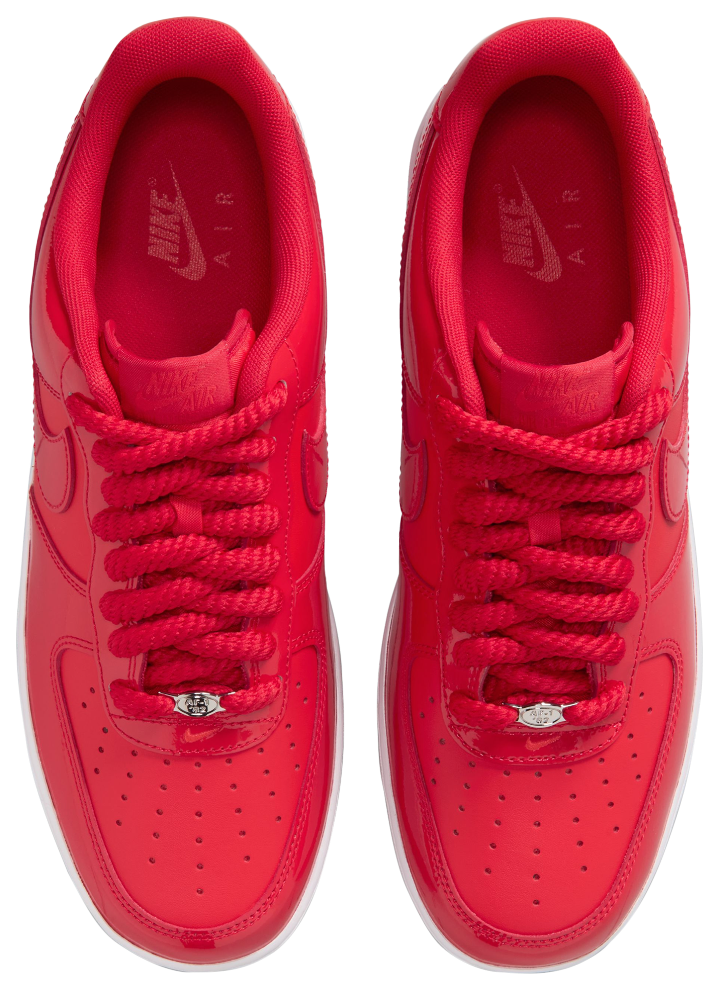 Nike Air Force 1 Low LE - Red/Red/White - Image 4