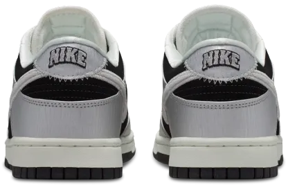 Nike Dunk Low - Black/Silver/Red - Image 3