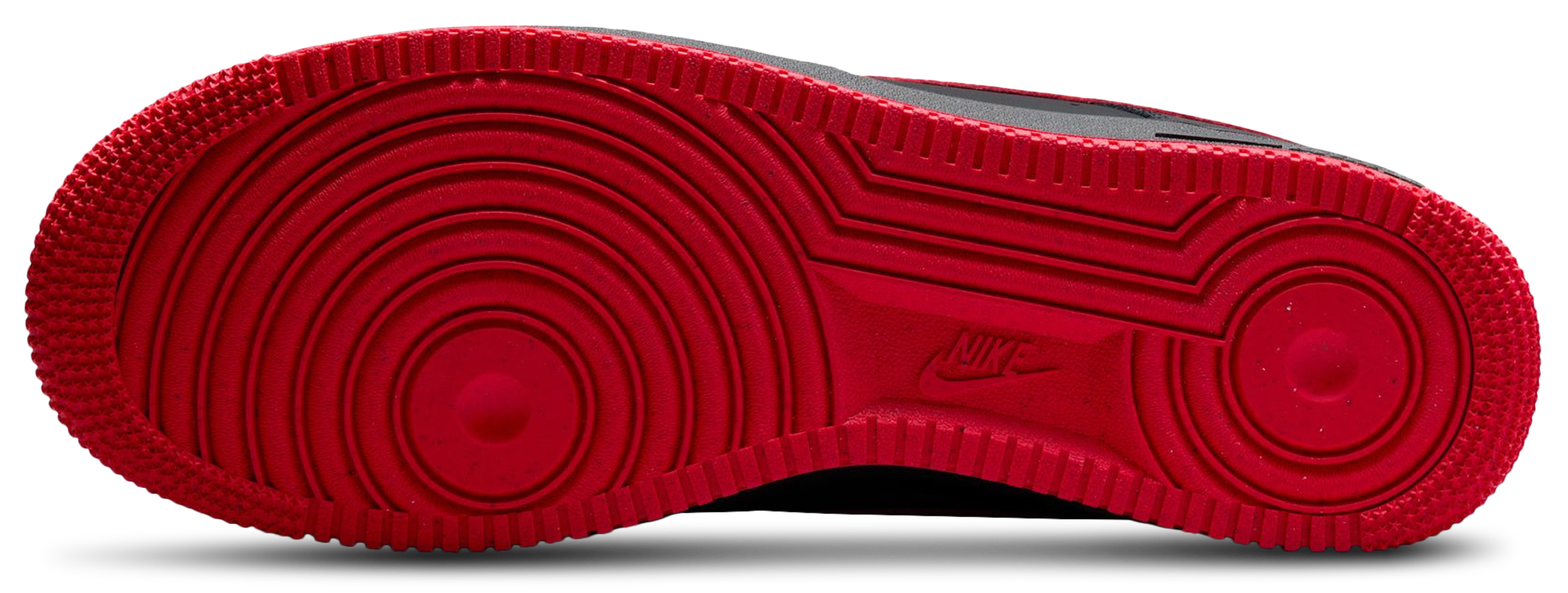 Nike Air Force 1 Low '07 - Black/Red/Black - Image 5