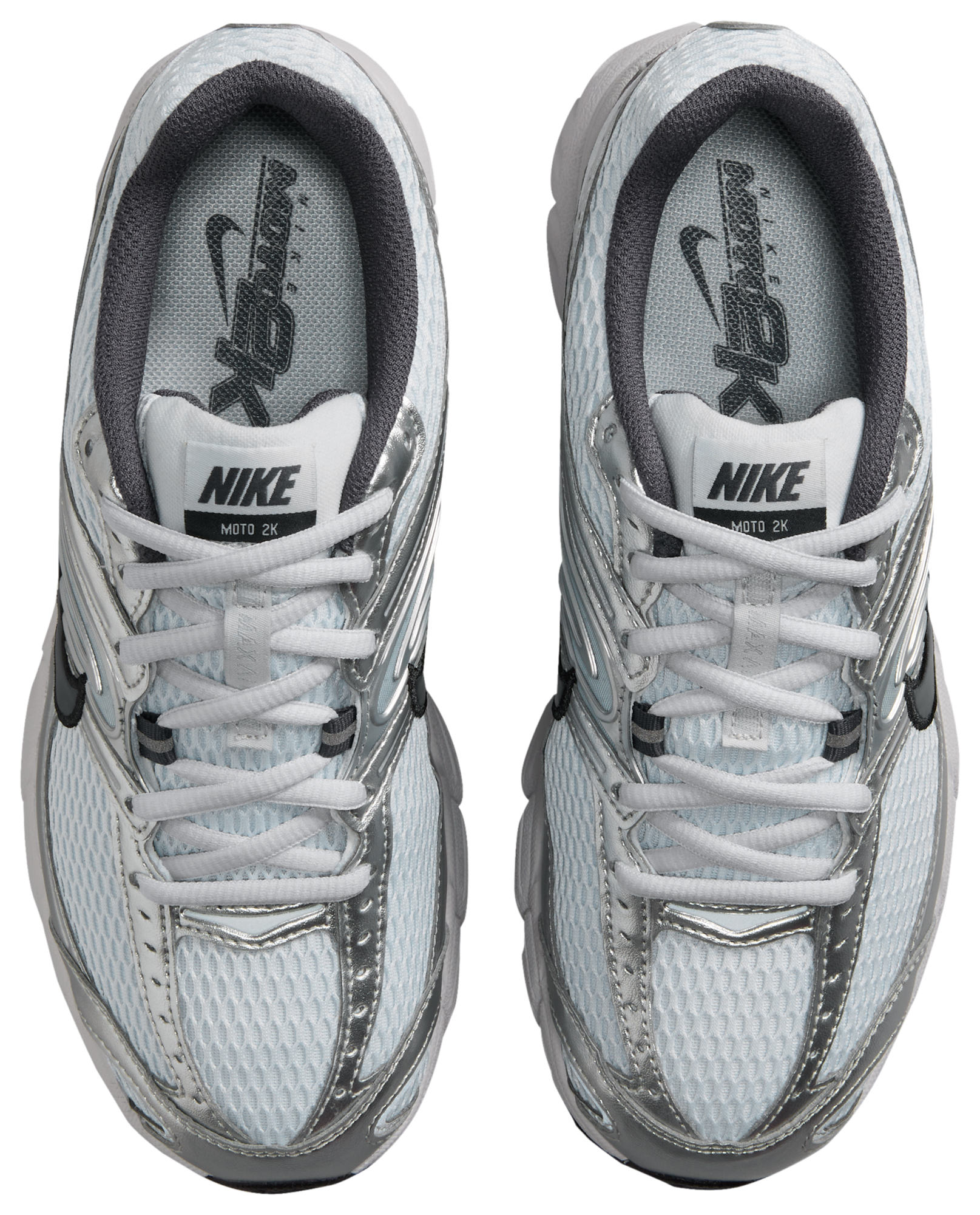 Nike Air Max Moto 2K - Pure Platinum/Mtlc Silver/Gridiron - Image 4