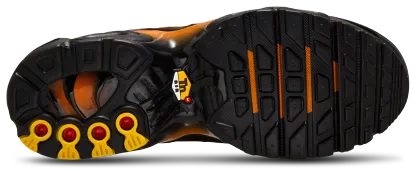 Nike Air Max Plus 童款 - Black/Total - Image 4