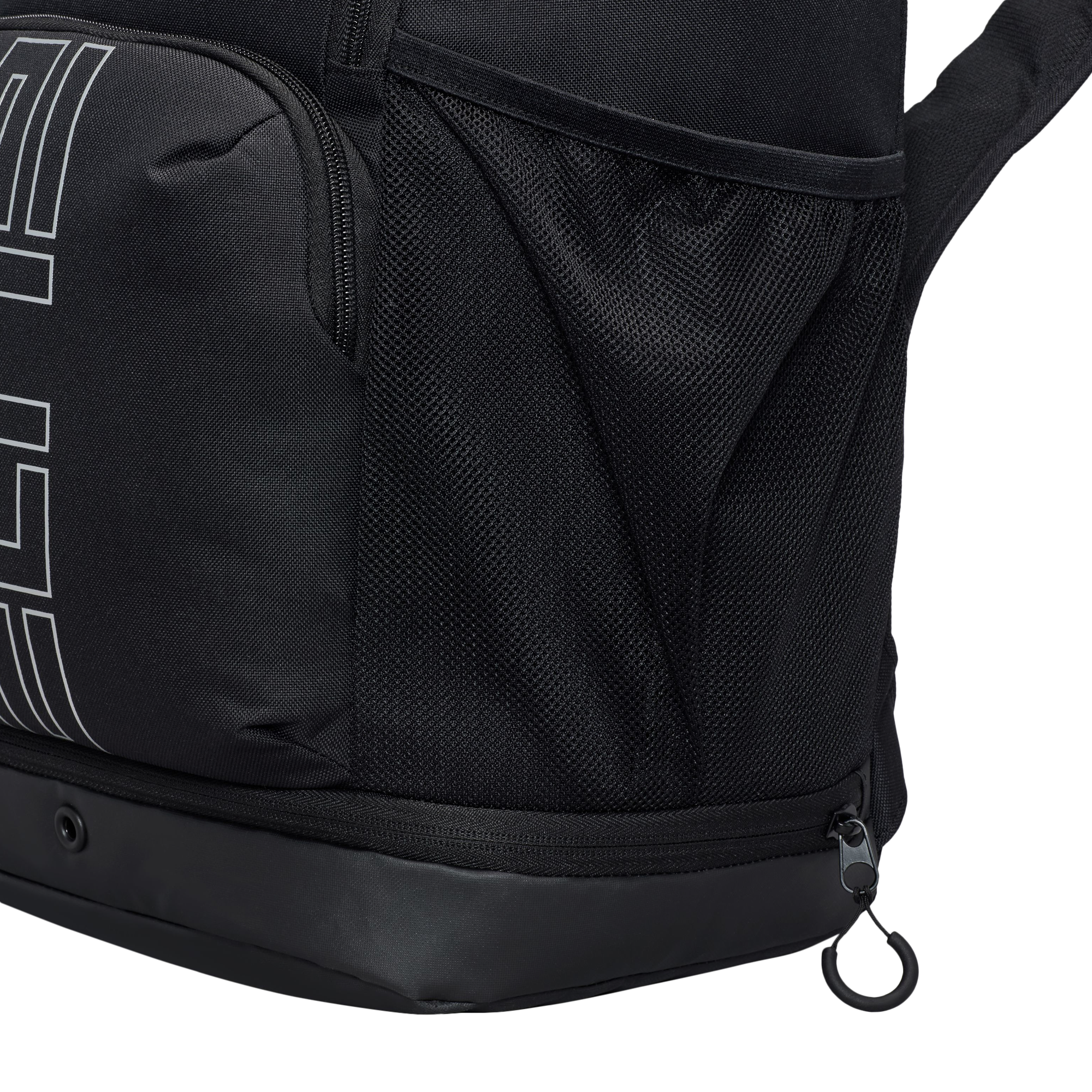 Nike Varsity Elite Backpack - Black/Metallic Silver - Image 9
