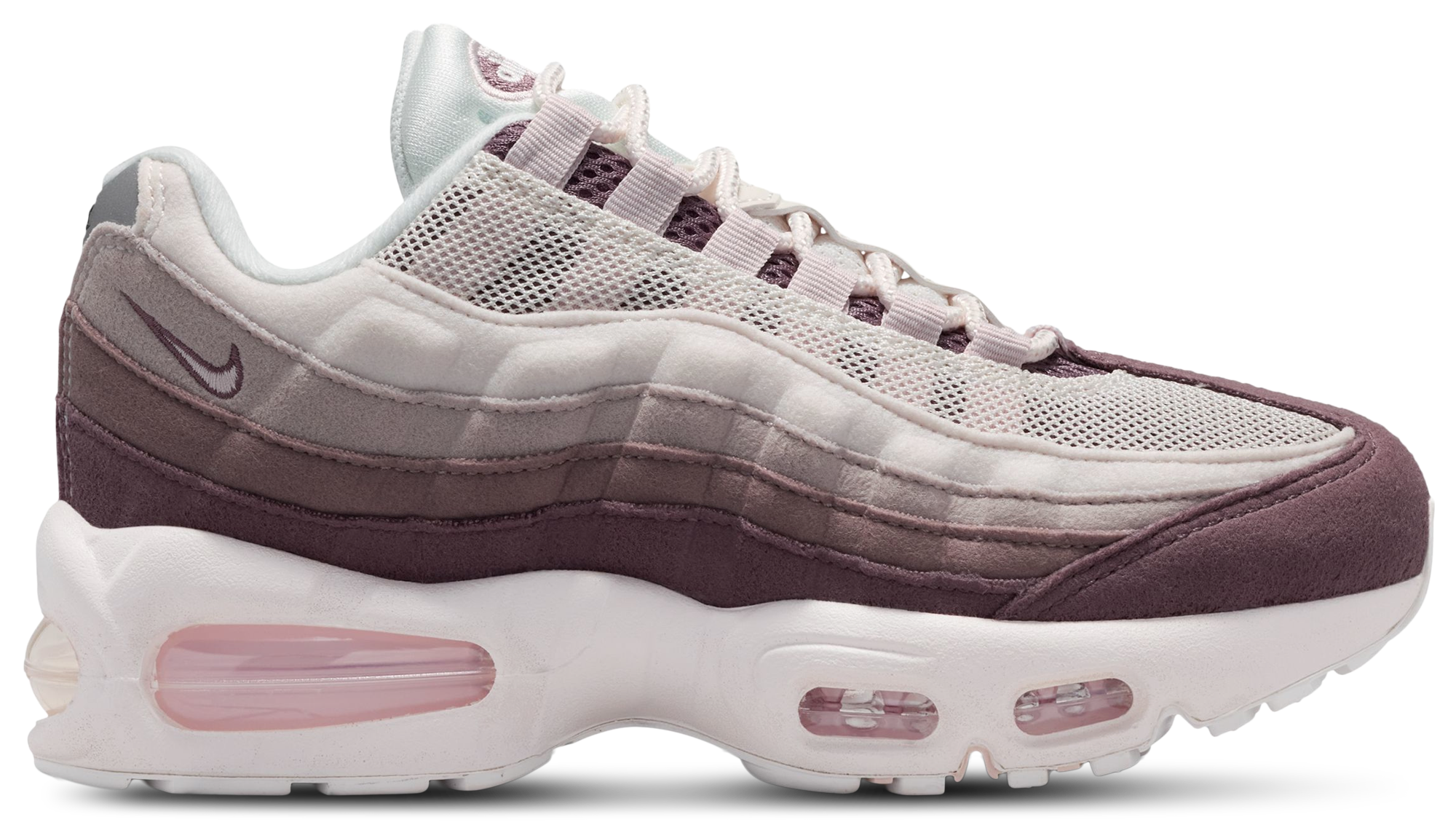 Nike Air Max 95 童款 - White/Pink/Brown - Image 1