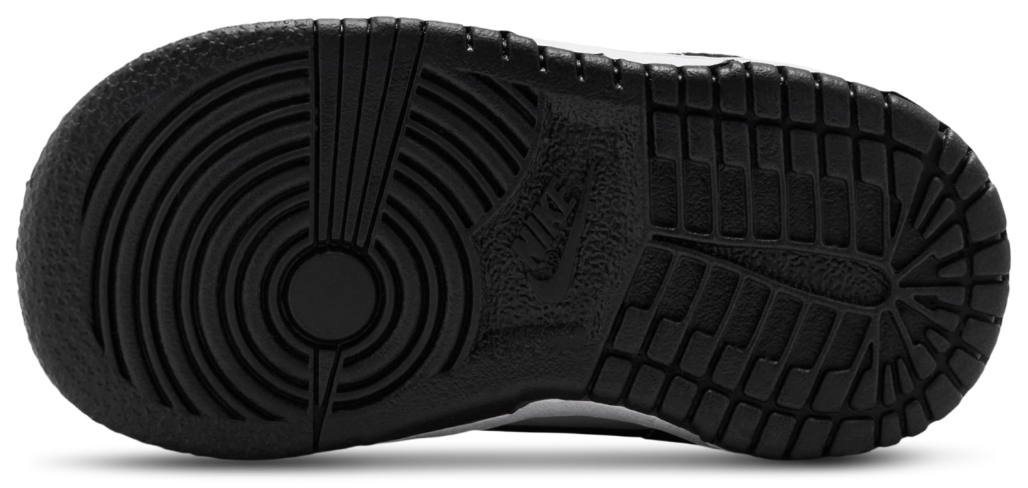 Nike Dunk Low 童款 - White/Black/White - Image 5