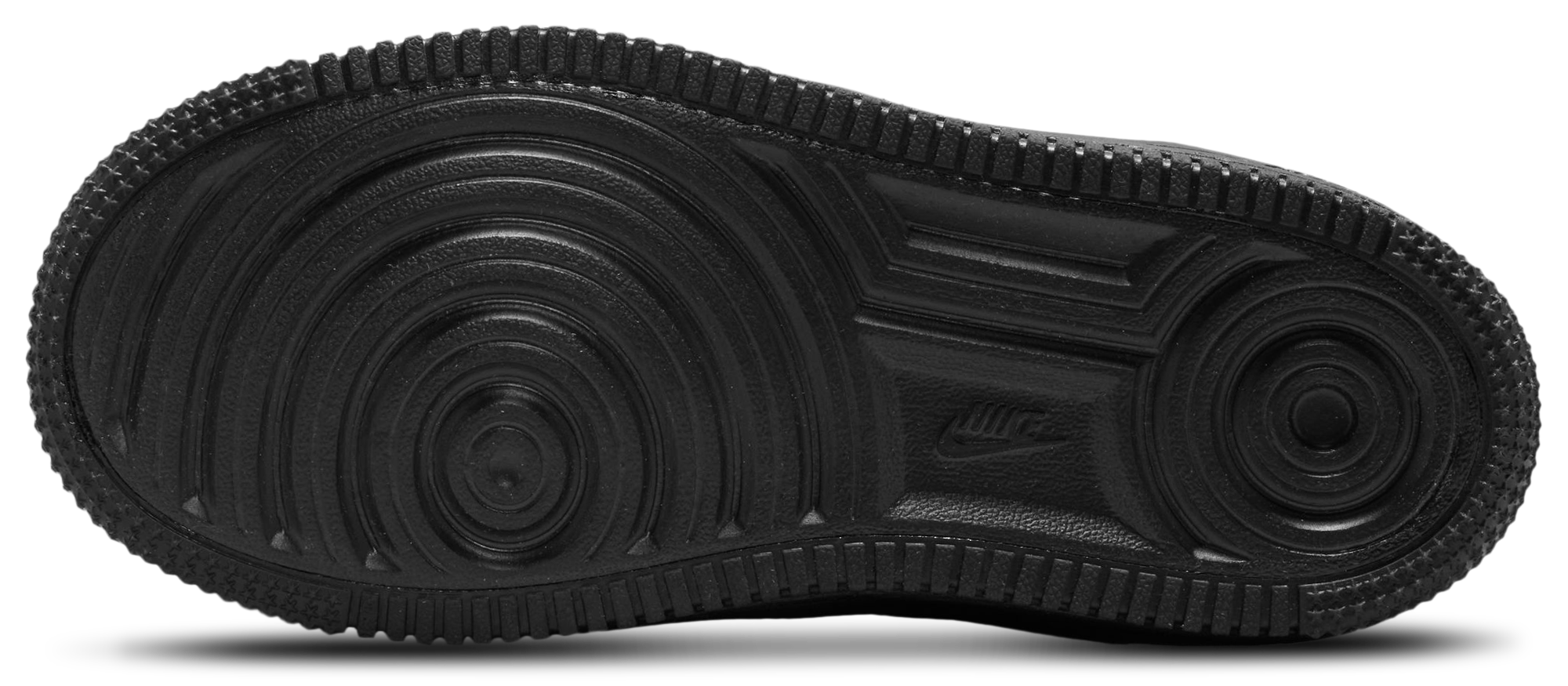 Nike Air Force 1 Low Lace 童款 - Black/Black - Image 5