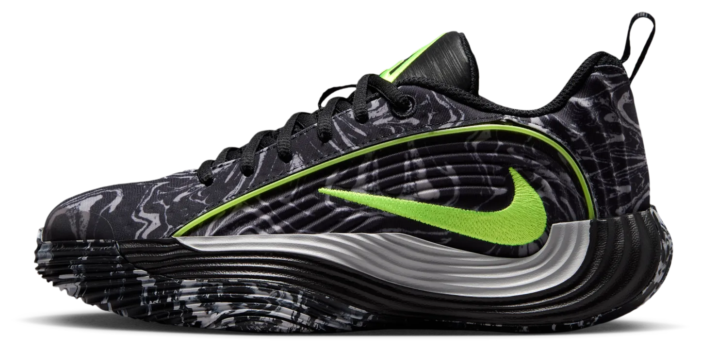 Nike Giannis Immortality 5 童款 - Black/Volt/Light Smoke Grey - Image 2