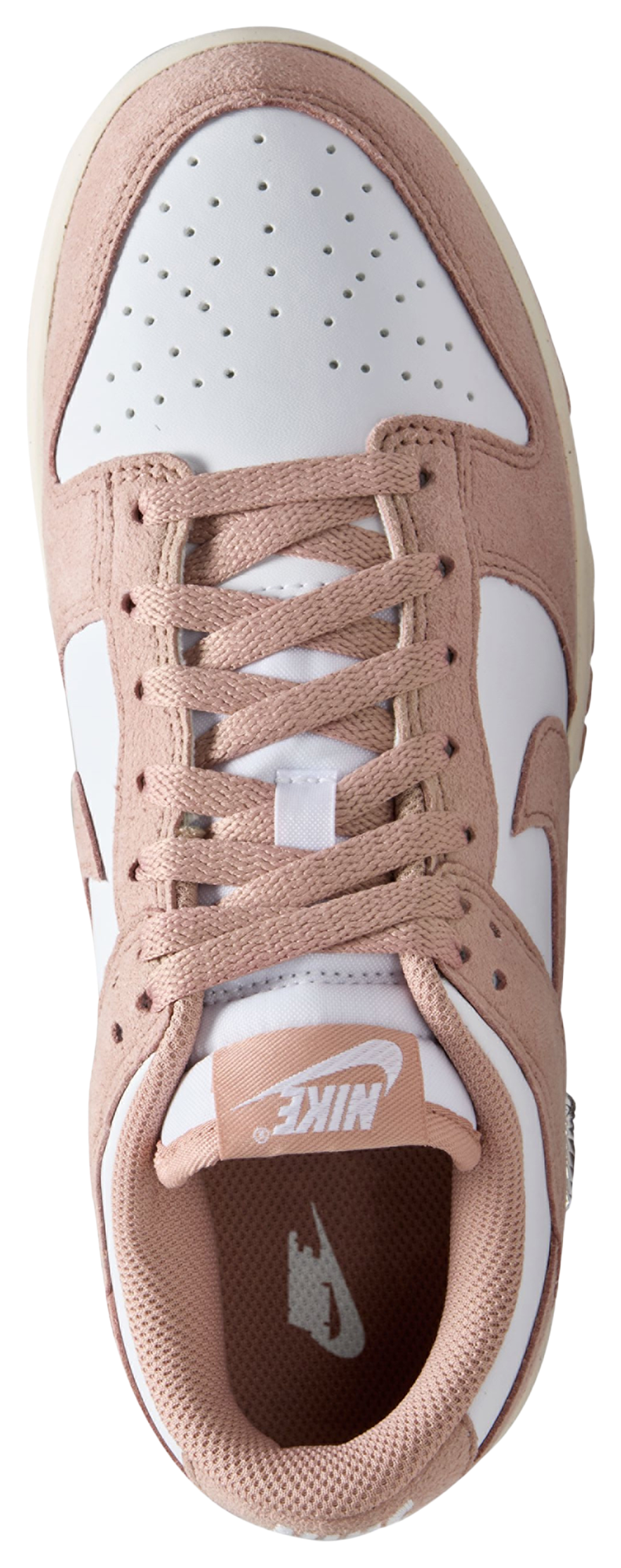 Nike Dunk Low - Particle Pink/White/Metallic Silver - Image 3