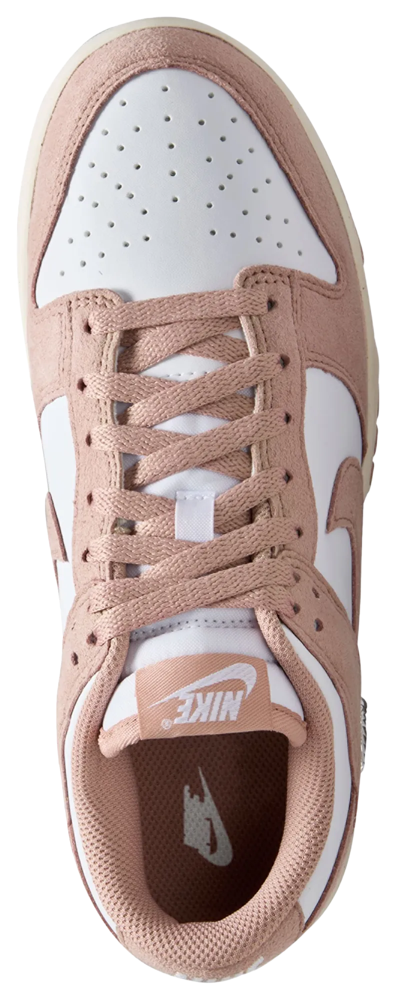 Nike Dunk Low - Particle Pink/White/Metallic Silver - Image 3