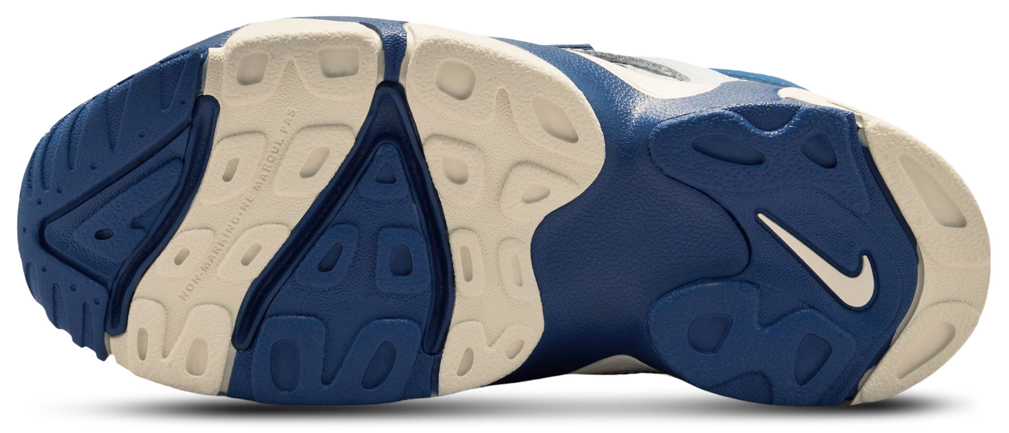 Nike Air Diamond Turf II 童款 - Sail/Mystic Navy/Blue Grey - Image 5