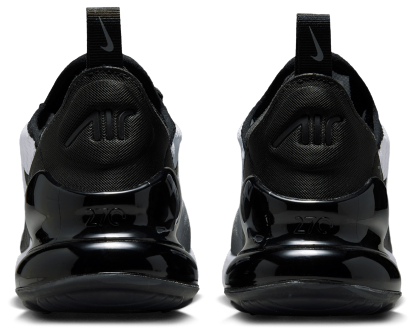 Nike Air Max 270 童款 - Black/Black/White - Image 3