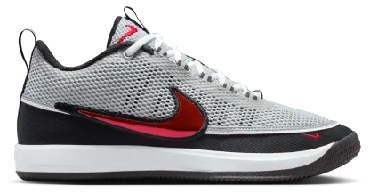 Nike Book 2 - Metallic Silver/Sport Red/Black - Image 1