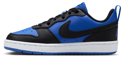 Nike Court Borough Low Recraft 童款 - White/Game Royal/Black - Image 3