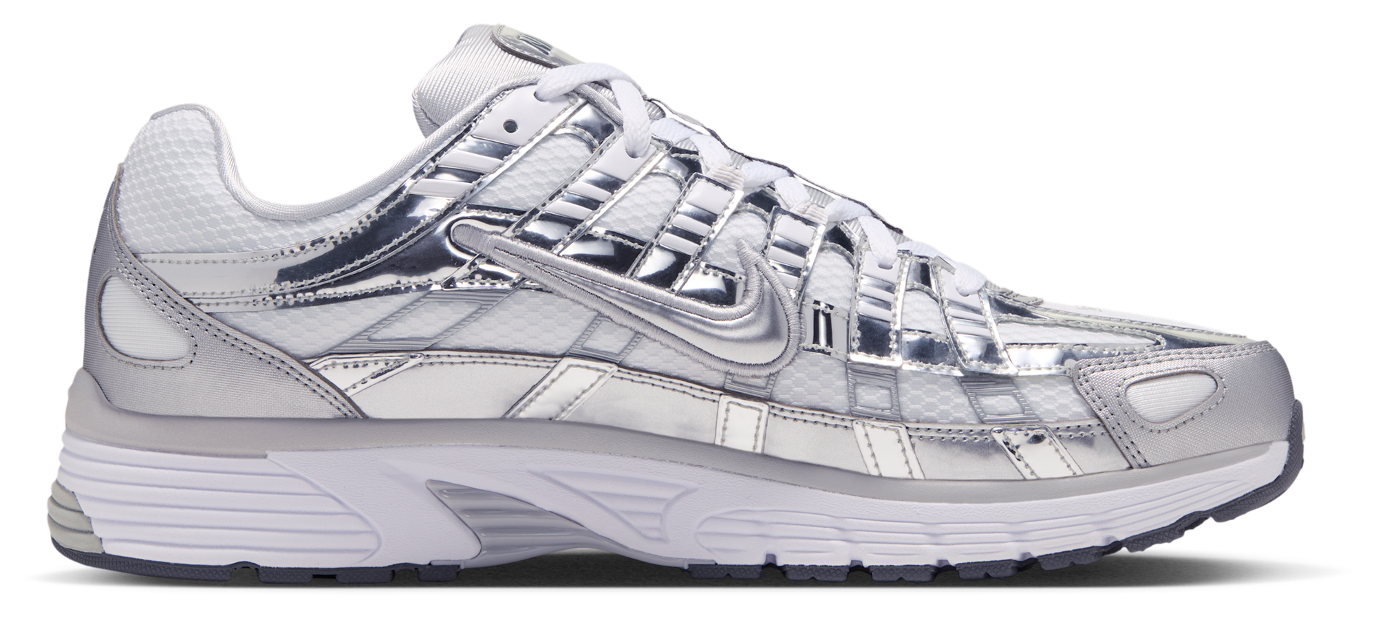 Nike P-6000 - Grey Fog/White/Metallic Silver - Image 1