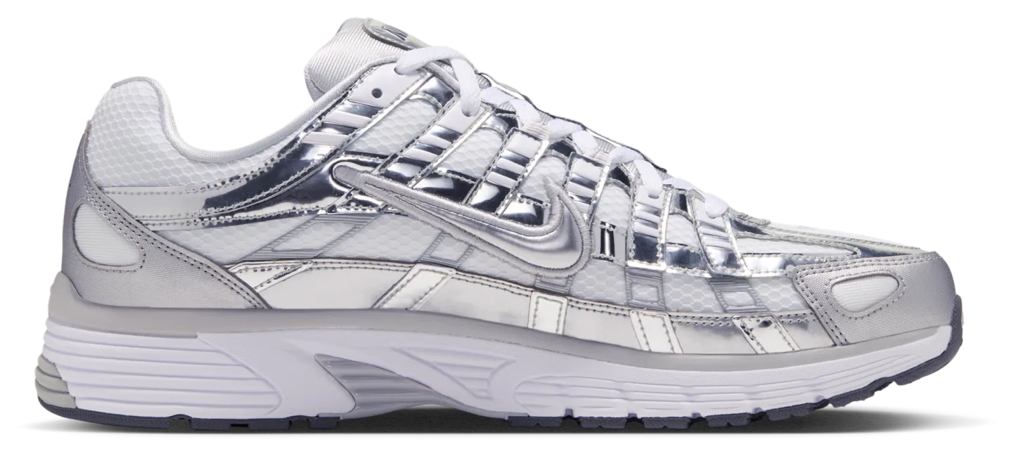 Nike P-6000 - Grey Fog/White/Metallic Silver - Image 1