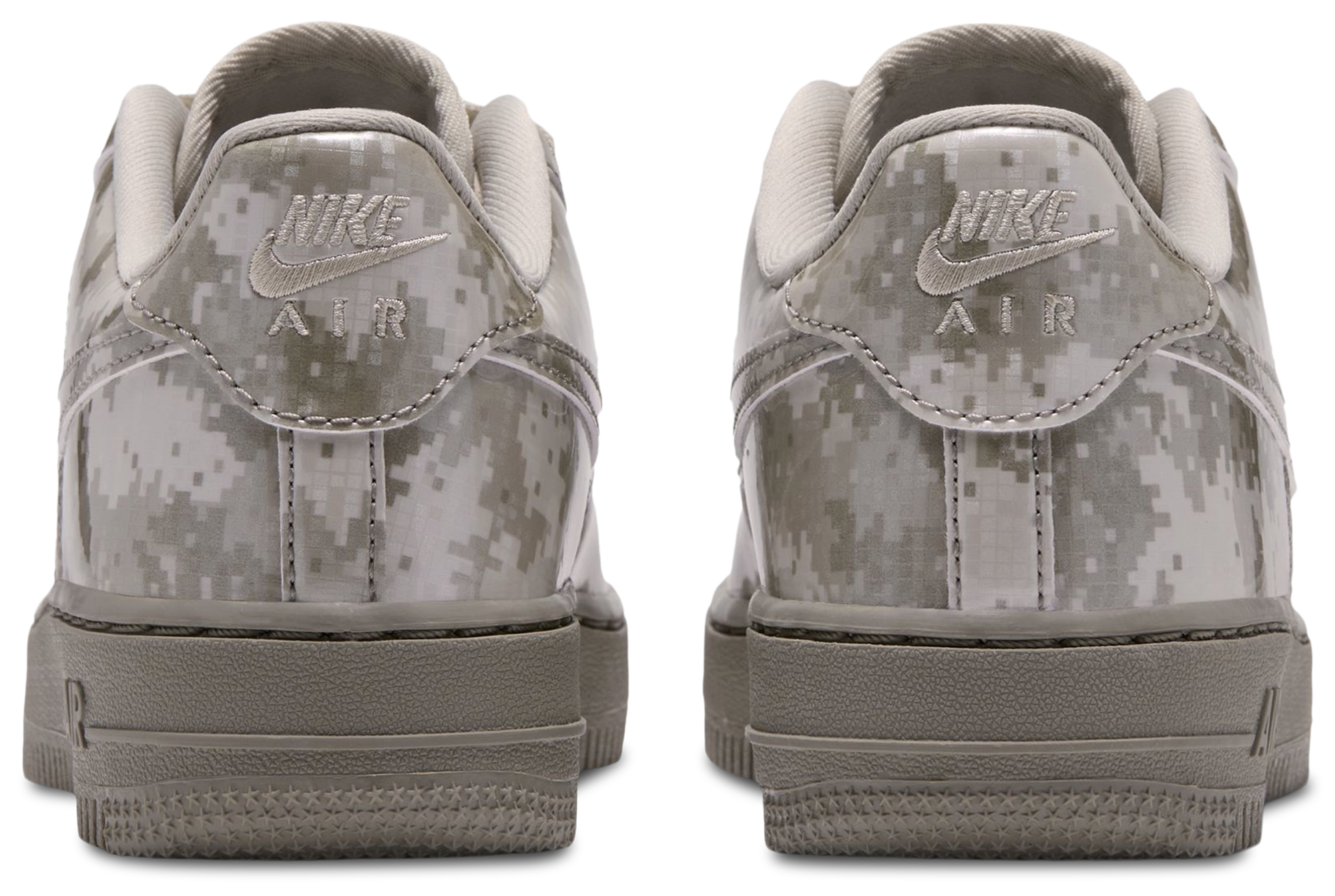 Nike Air Force 1 Low 童款 - Green/Lt Army/Dark Grey - Image 3