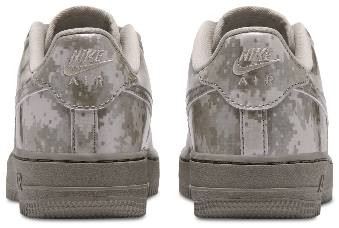 Nike Air Force 1 Low 童款 - Green/Lt Army/Dark Grey - Image 3