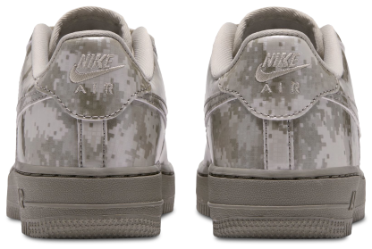 Nike Air Force 1 Low 童款 - Green/Lt Army/Dark Grey - Image 3